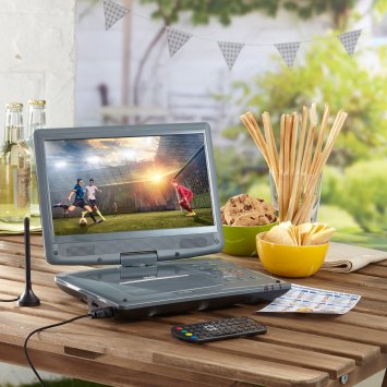 Mobil DVD og DVB-T2 spiller