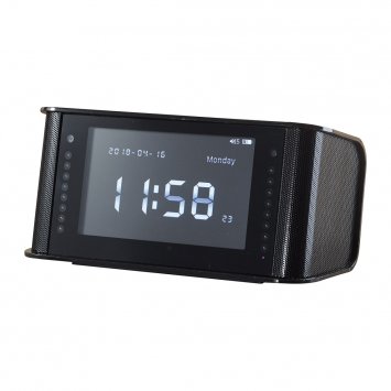 High-Tech klokkeradio "Spion"