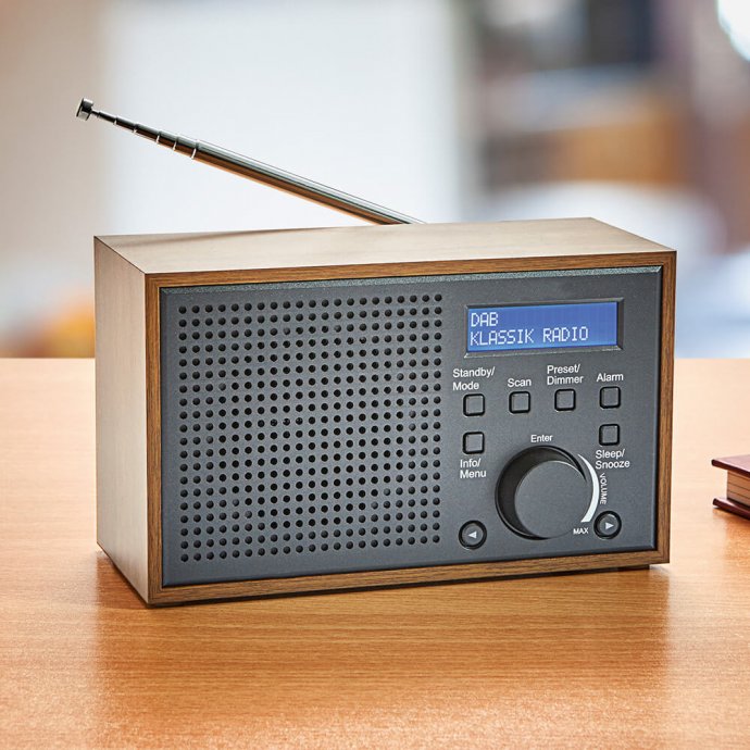 DAB + retro-kompaktradio
